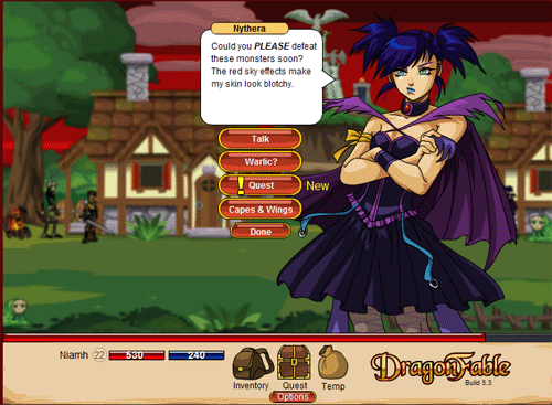 Dragonfable Screenshots